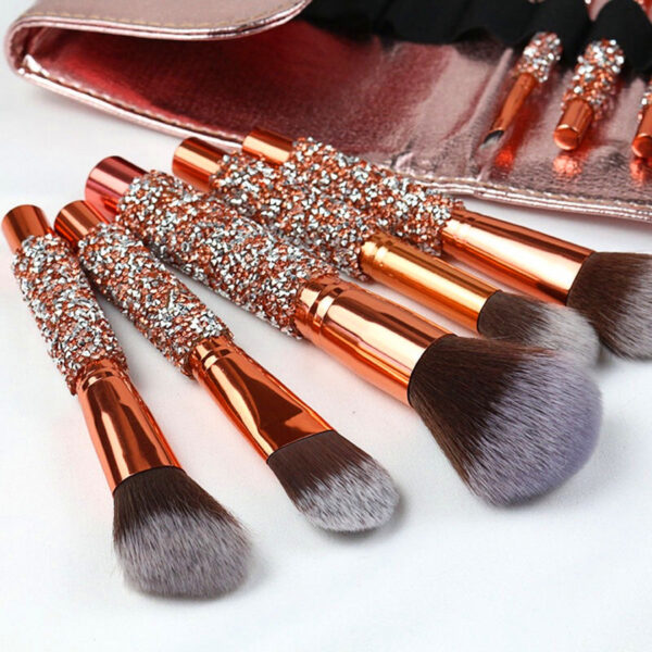10Pcs-Luxury-Makeup-Brush-Set-Diamond-Rivet-Mixed-10