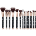 11 sets of marble makeup brush with makeup brush - Mixed
