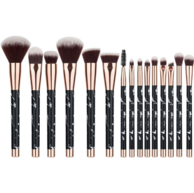 11 sets of marble makeup brush with makeup brush - Mixed