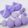 12PCs Makeup Sponge Dry Wet Use Face Powder - Mixed