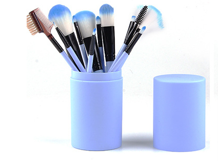12pcs Makeup Brush Set Blush Eyeshadow Eyelash - Mixed 12pcs Makeup Brush Set Blush Eyeshadow Eyelash - Plastic
