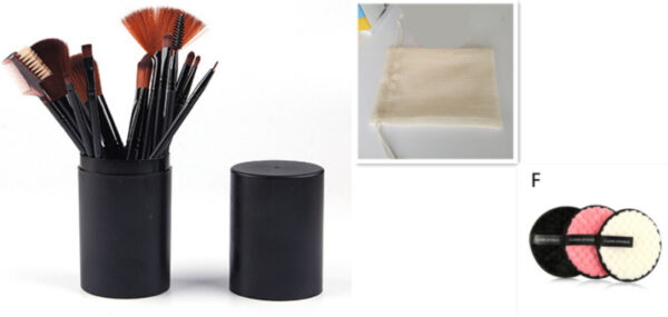 12pcs Makeup Brush Set Blush Eyeshadow Eyelash - Mixed 12pcs Makeup Brush Set Blush Eyeshadow Eyelash - Plastic