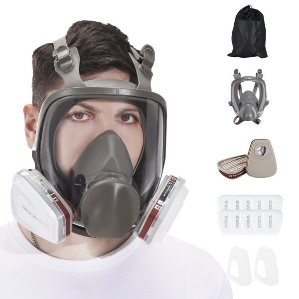 15 In 1 Face Cover Respirator 6800 Full Face Gas - Mixed 15 In 1 Face Cover Respirator 6800 Full Face Gas - Mixed