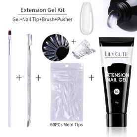 15ml Nail Extension Gel Kit - Mixed