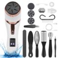 17Pcs Electric Foot Callus Remover With Vacuum - Mixed
