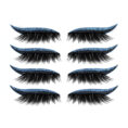 3D False Eyelashes With Magnetic 4 Pairs Of - Plastic