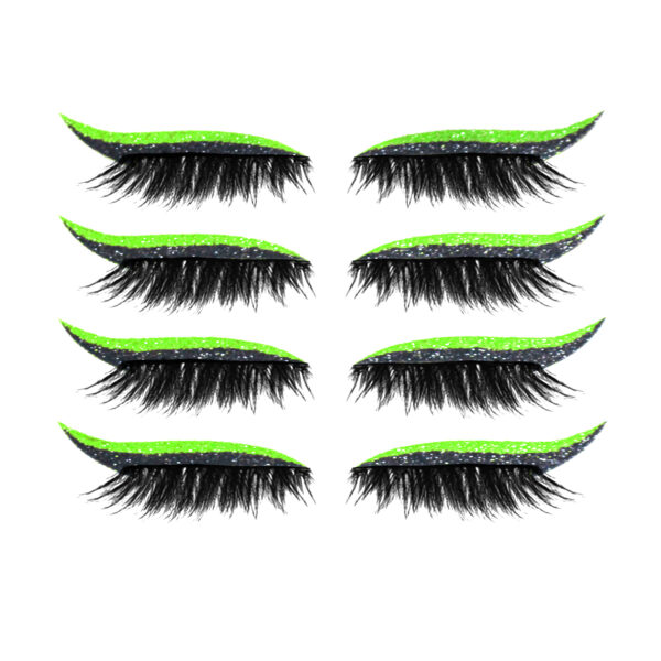 3D False Eyelashes With Magnetic 4 Pairs Of - Plastic