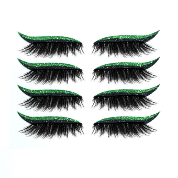 3D False Eyelashes With Magnetic 4 Pairs Of - Plastic