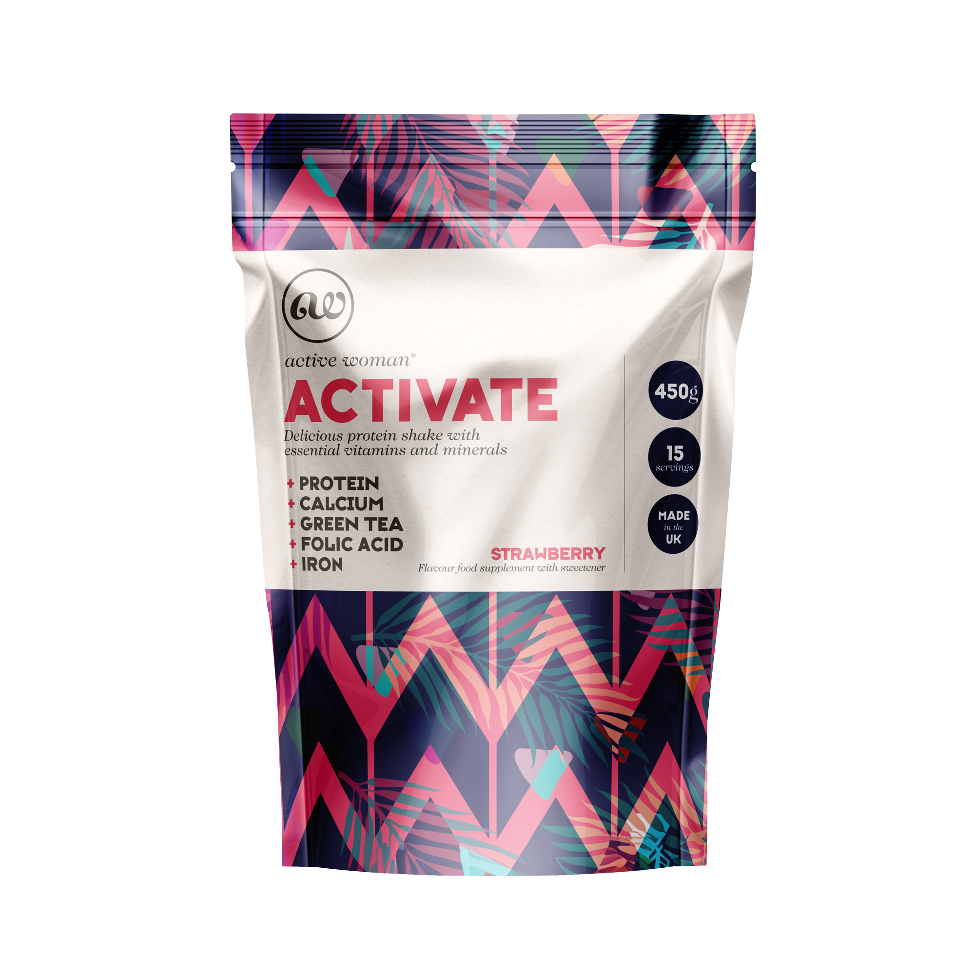 Activate - Strawberry 450g15 servings Activate - Strawberry 450g15 servings