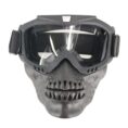 American full face anti-impact tactical skull mask - Plastic.