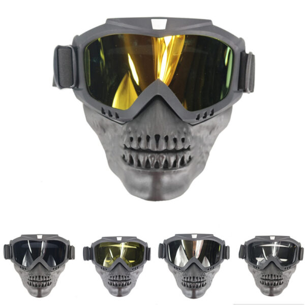 American-full-face-anti-impact-tactical-skull-mask-Plastic-3