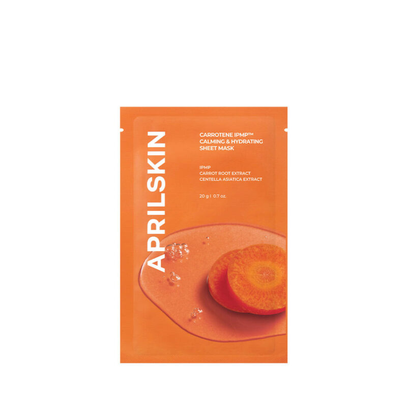 Aprilskin Carrotene Ipmp Calming  Hydrating Sheet Mask