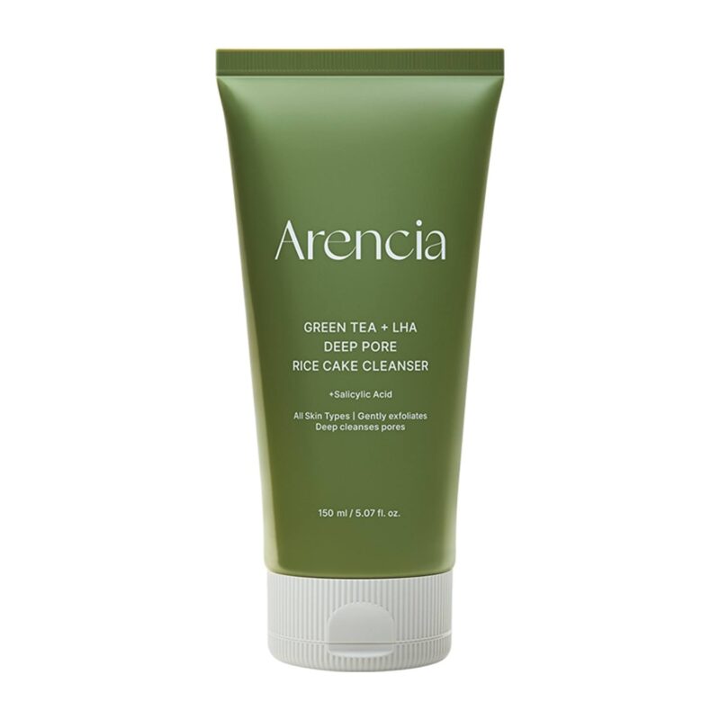 Arencia Green Tea  Lha Deep Pore Rice Cake Cleanser 150g