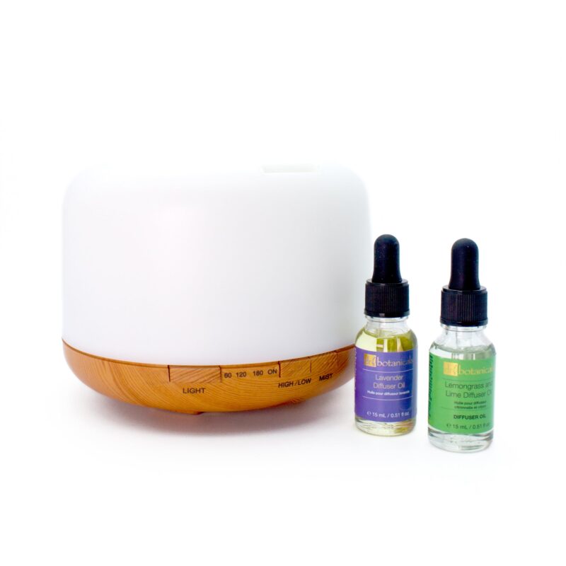 Aroma Diffuser Starter Kit with Diffuser Oils - 15Ml
