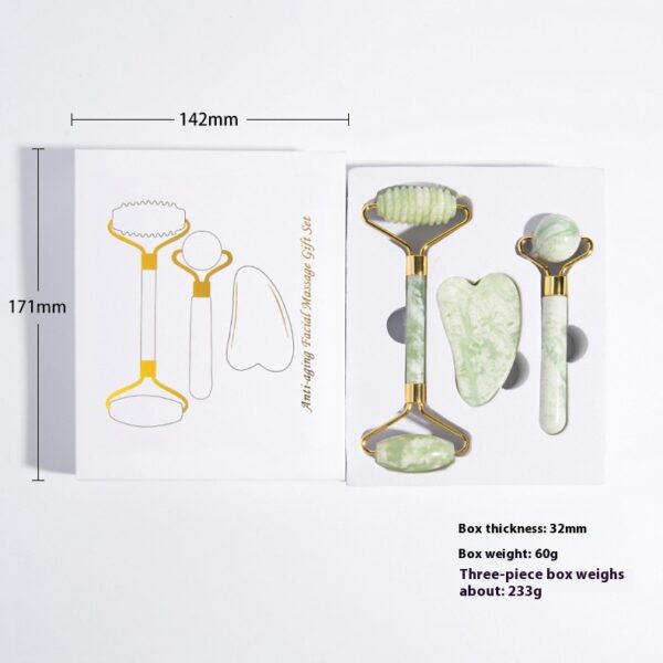 Beauty Device Jade Scraping Board Set - Mixed