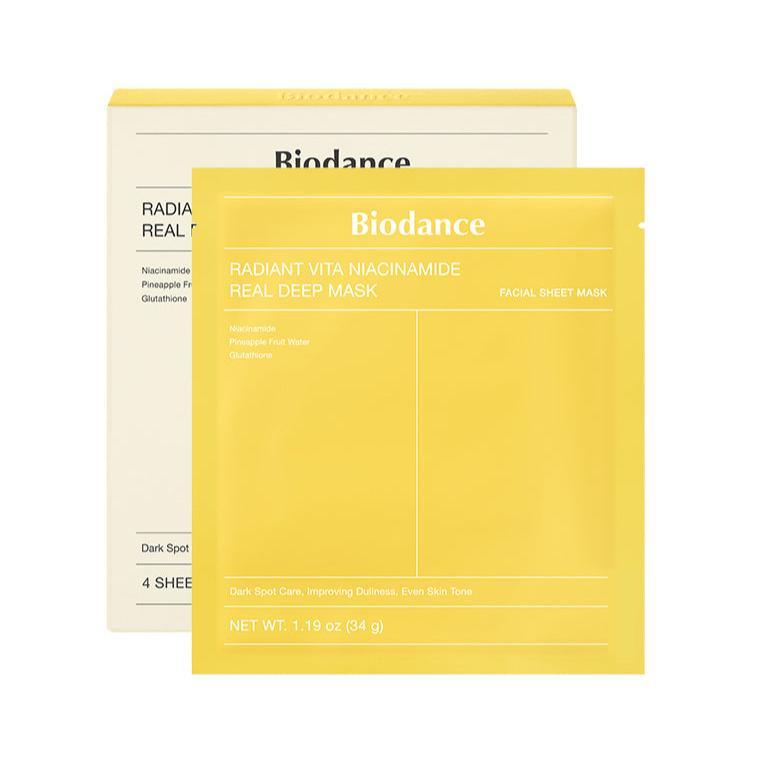 Biodance Radiant Vita Niacinamide Real Deep Mask - 1 Pc