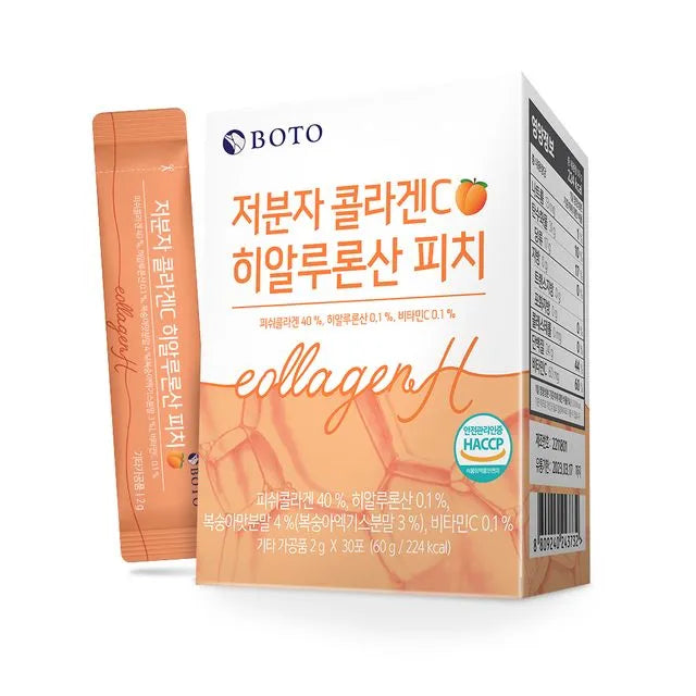 Boto Small Molecular Collagen C Hyaluronic Acid Peach 30