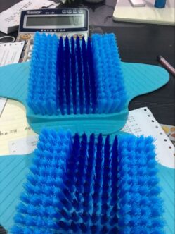 Cleaner Foot Washing Massage Brush Bath Massage - Green