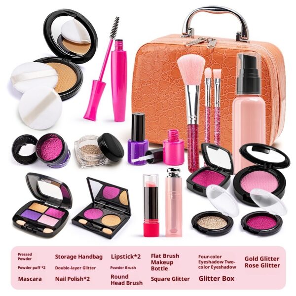 Cosmetics Toys Children Girl Lipstick Nail Polish - Mixed