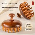 Creative Fashion Wooden Shampoo Brush Massager - Mixed