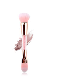 Double-ended makeup brush - Plastic.