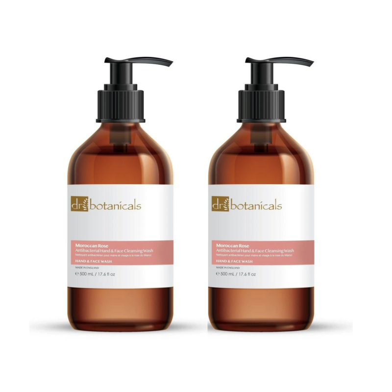Dr Botanicals Moroccan Rose Hand  Face Cleansing