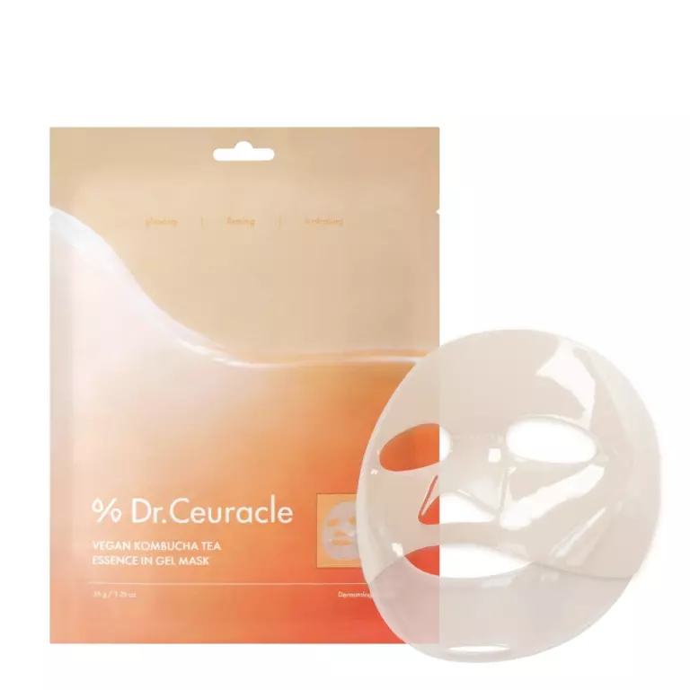 Dr.Ceuracle Vegan Kombucha Tea Essence Gel Mask 1Ea
