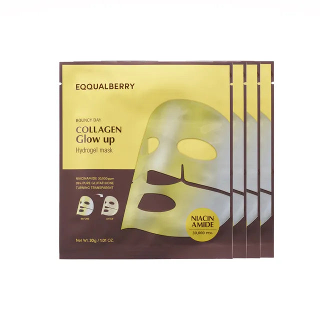 Eqqualberry Collagen Glow Hydrogel Mask 1Pc
