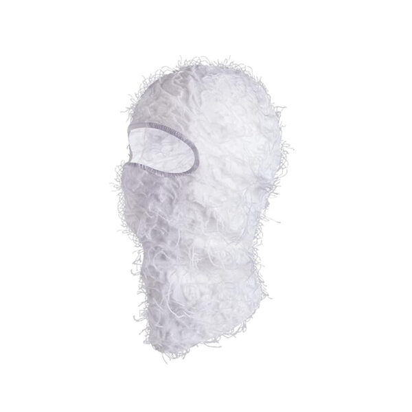 European And American Knitted Warm Face Mask - Polyester