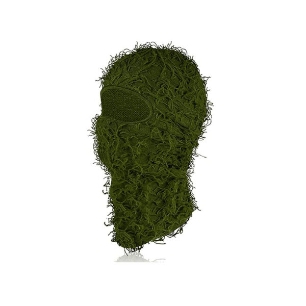 European And American Knitted Warm Face Mask - Polyester
