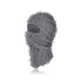 European And American Knitted Warm Face Mask - Polyester