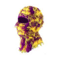 European And American Knitted Warm Face Mask - Polyester