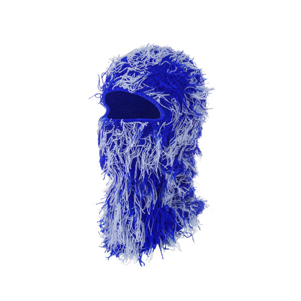 European And American Knitted Warm Face Mask - Polyester