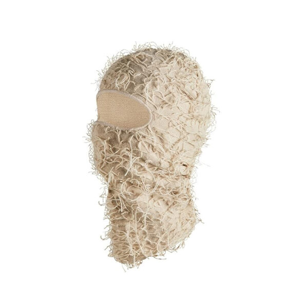 European And American Knitted Warm Face Mask - Polyester