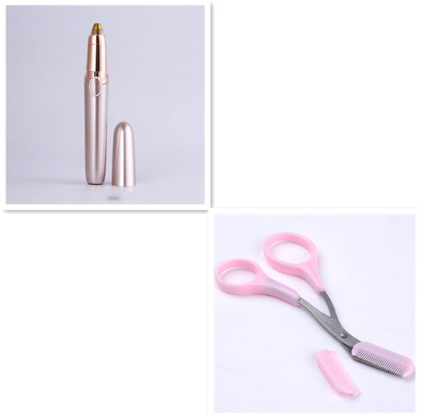 Eyebrow Trimmer Ladies Shaving Epilator Eyebrow - Mixed