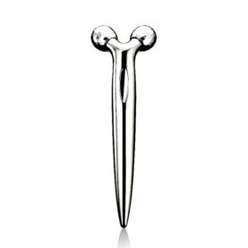 Face-liftY Shaped Roller Massager - Metal.