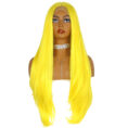 Fashion Female Yellow High Temperature Silk - Mixed