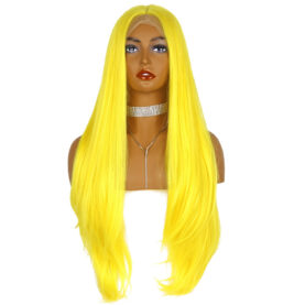 Fashion Female Yellow High Temperature Silk - Mixed