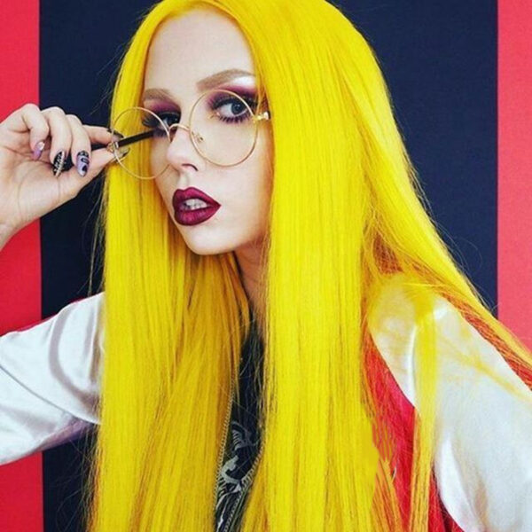 Fashion-Female-Yellow-High-Temperature-Silk-Mixed-9 Fashion-Female-Yellow-High-Temperature-Silk-Mixed-9