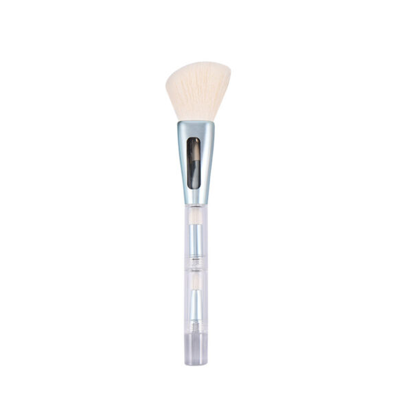 Four-In-One Portable Makeup Brush Beauty Makeup - White