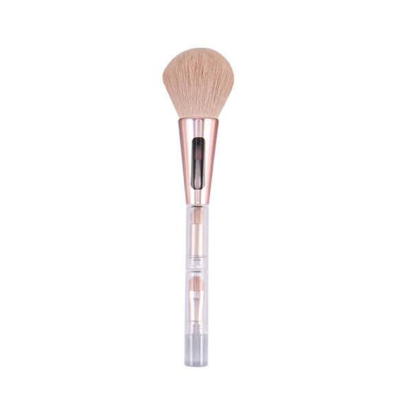 Four-In-One Portable Makeup Brush Beauty Makeup - White