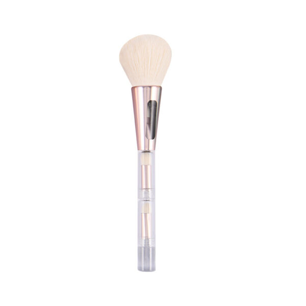 Four-In-One Portable Makeup Brush Beauty Makeup - White