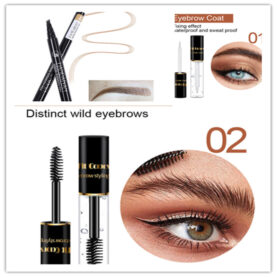 Four-head Eyebrow Pencil Liquid Eyebrow Pencil - Mixed