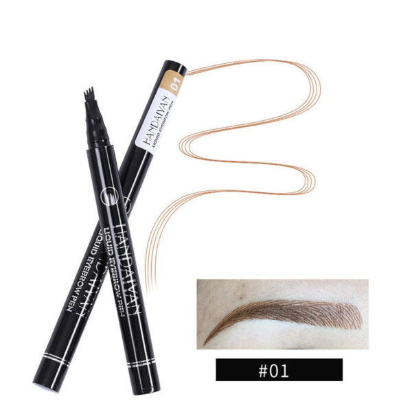 Four-head Eyebrow Pencil Liquid Eyebrow Pencil - Mixed