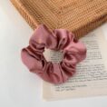 French Girl Silky Satin Large Intestine Ring Ins - Cloth.