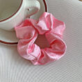 French Girl Silky Satin Large Intestine Ring Ins - Cloth.
