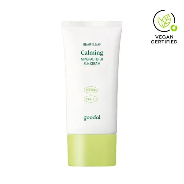 Goodal - Heartleaf Calming Mineral Filter Sun Cream Spf 50