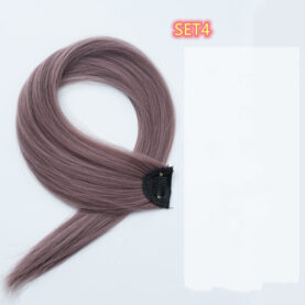 Gradient Color Straight Hair Piece High - Others.