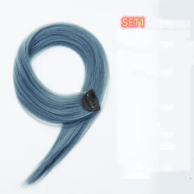 Gradient Color Straight Hair Piece High - Others.