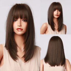 Gradient High-temperature Silk Wig - Mixed